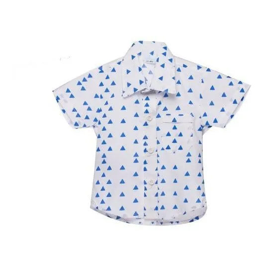 Camisa Para Niño Triangulos Bambino