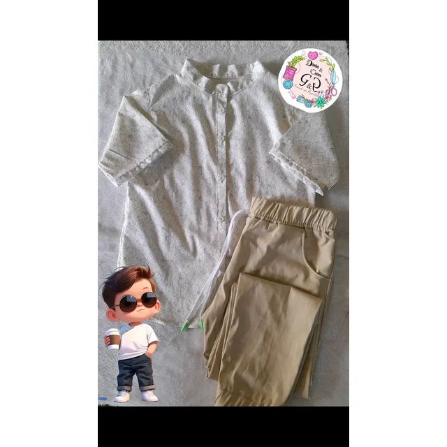Joggers Juvenil Tipo Formal Con Camisa Elegante