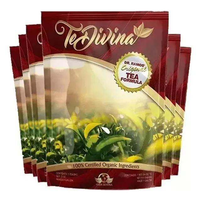 Pack X5 Suplemento En Sobre Vida Divina Sabor Natural X 8.5g