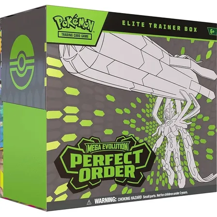 Pokémon TCG: Elite Trainer Box Perfect Order em Inglês