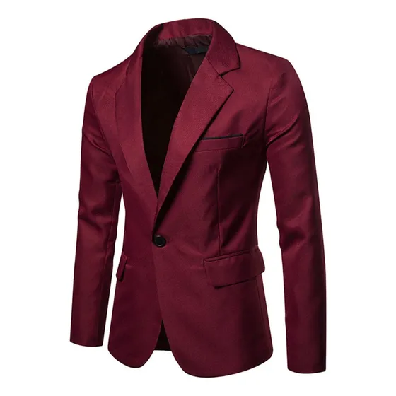 Para  Jaqueta Blazers, Casual, Modelo Ab26, Cor Sólida, [u]