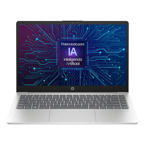Laptop Hp 14-ep1000la Intel Core Ultra 5 16gb Ram 512gb Ssd Natural Silver