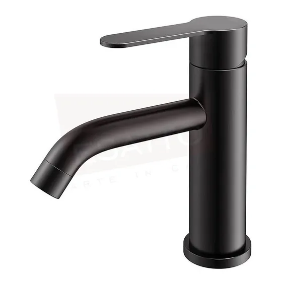Esatto® Monomando Negro Llave Baño Negra Para Lavabo Gb-056 Acabado Mate