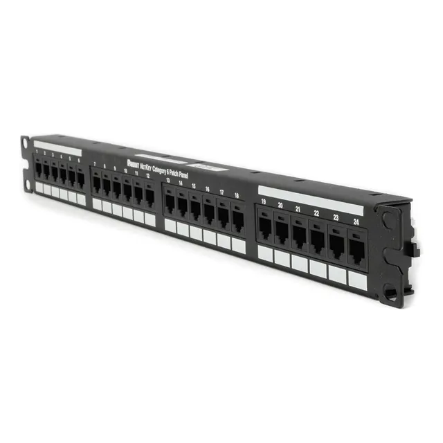 Panel De Parcheo Cat.6 24ptos. 1ur Panduit Nk6ppg24y 
