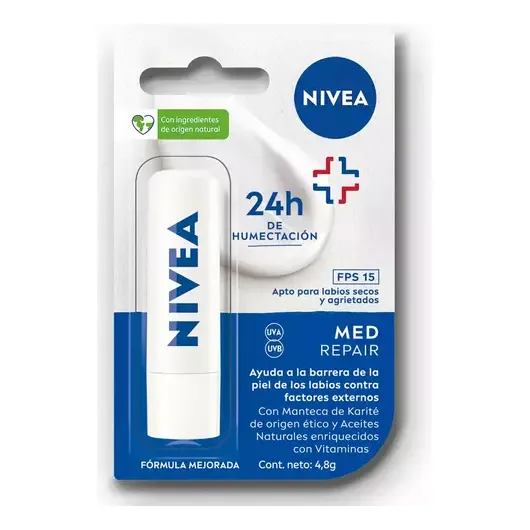 Protector Labial 15fps X4,8g Nivea 