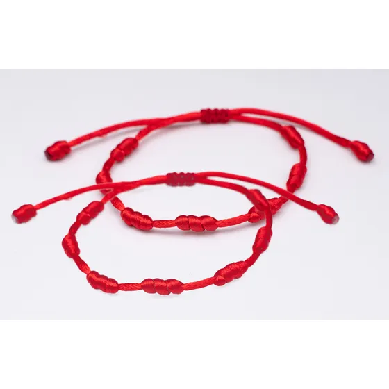 X 2 Pulsera Siete Nudos Contra La Envidia Buena Suerte