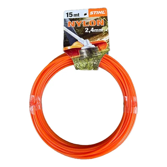 Rollo Nylon Orilladora Sthil 2,4 Mm X 15 Mts