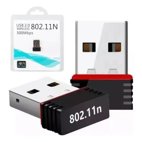 Receptor Wifi Antena Usb Adaptador 2.4ghz Pc Laptop Internet