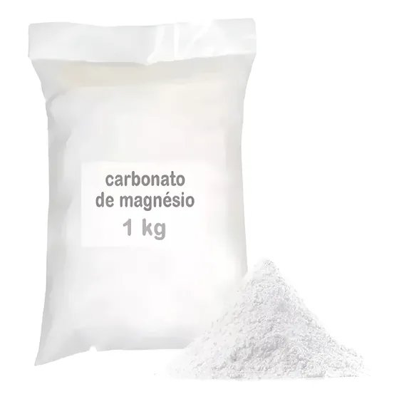 Carbonato De Magnesio Puro 1 Kilo Liviano Grado Alimenticio