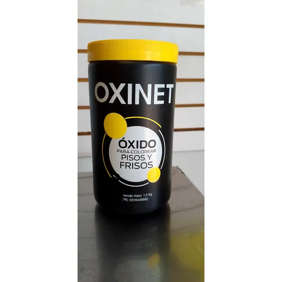 Oxido Para Colorear Pisos Y Frisos Amarillo