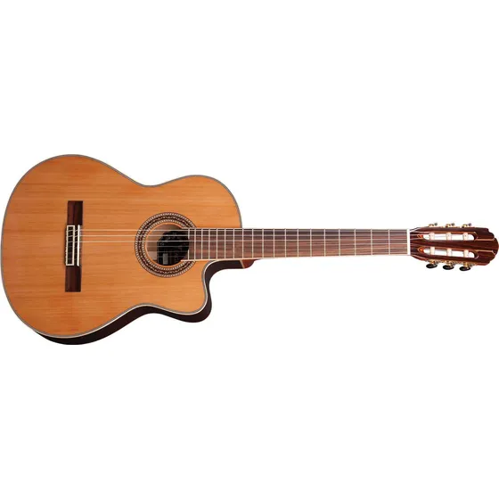 Violao Eletrico Classico Eagle Emn860c Com Super Bag Deluxe