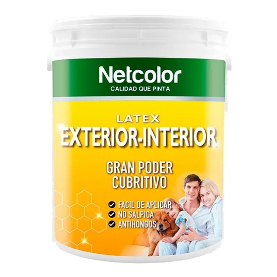 Pintura Látex Interior Exterior Blanco 20lts | Giannoni