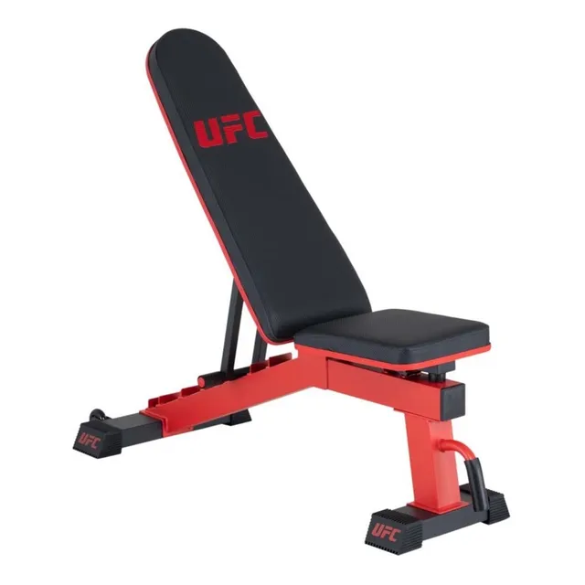 Banco Pesas Mancuernas Ufc Deluxe Multiposicion Abdominales 