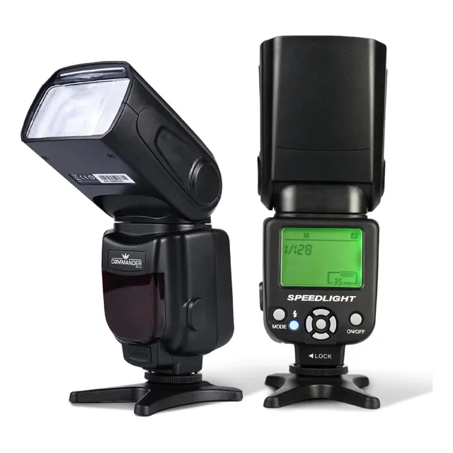 Flash Para Camara, Para Canon Dslr Eos Rebel T7, Sl3, 4000d