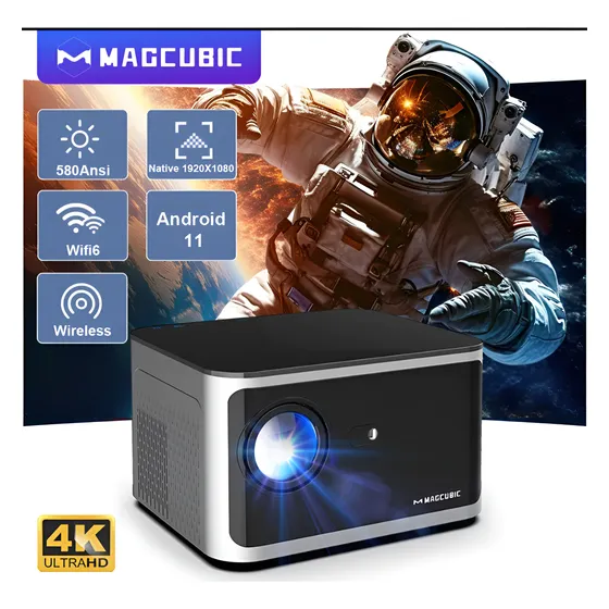 Proyector Hy350 Magcubic 1920*1080p Full Hd Wifi6 Bluetooth