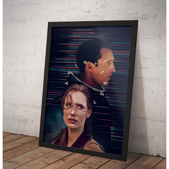Cuadro Decorativo Interstellar Nolan 34x45cm Imprimetuposter