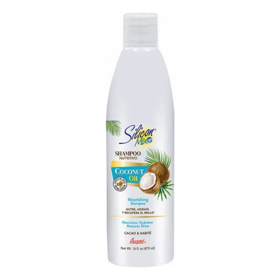 Shampoo Nutritivo Coconut Oil 473 Ml Silicon Mix