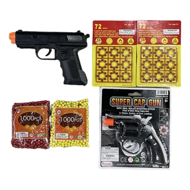 Pistola De Juguete Municion Chinampin Y Balines Postas