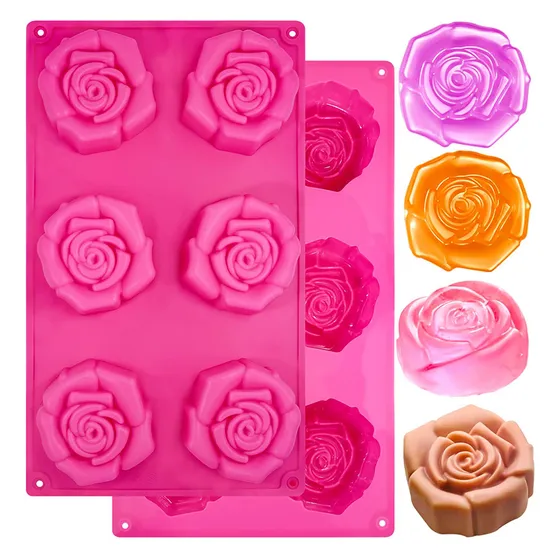Moldes De Silicone Para Moldes De Cubos De Gelo Grandes Para