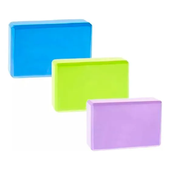 Ladrillo Yoga Pilates Bloque Goma Eva Liviano Practico