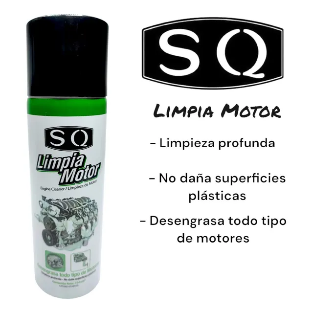 Limpia Motor Spray Sq 354ml Desengrasante Multiusos