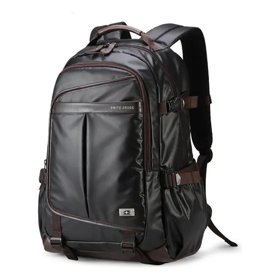 Mochila Switzcross 81509 Poliester Viaje Laptop Negro
