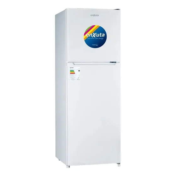 Heladera con freezer Enxuta RENX215NF color blanco con capacidad de 200L 220V