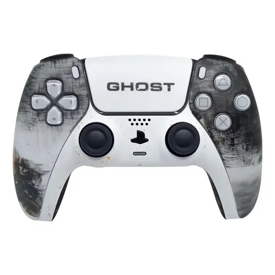 Controle Dualsense Sony Ps5 Alta Performance Temático Ghost