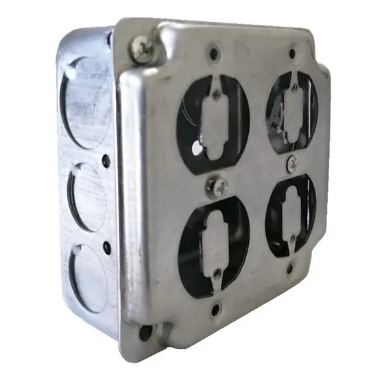 Tapa Y Caja 10x10 Para Contacto Doble Polarizado