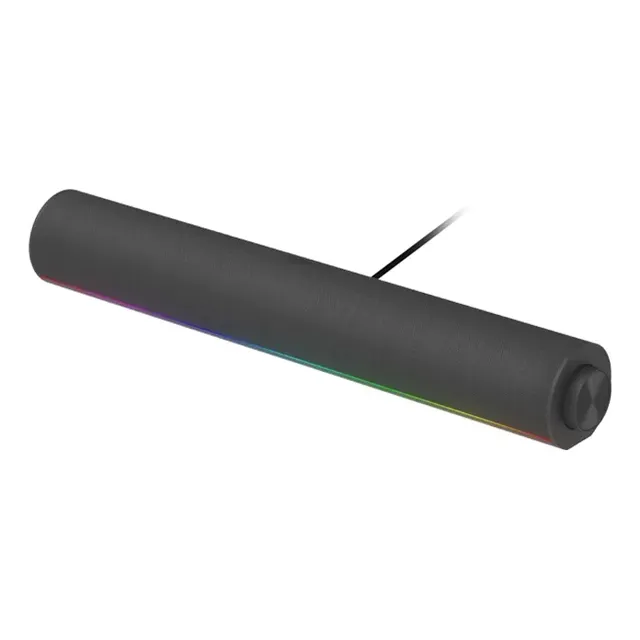 Altavoz de barra de sonido de escritorio Xiaomi Rgb Bluetooth Usb Auxiliar Color Gris 5v