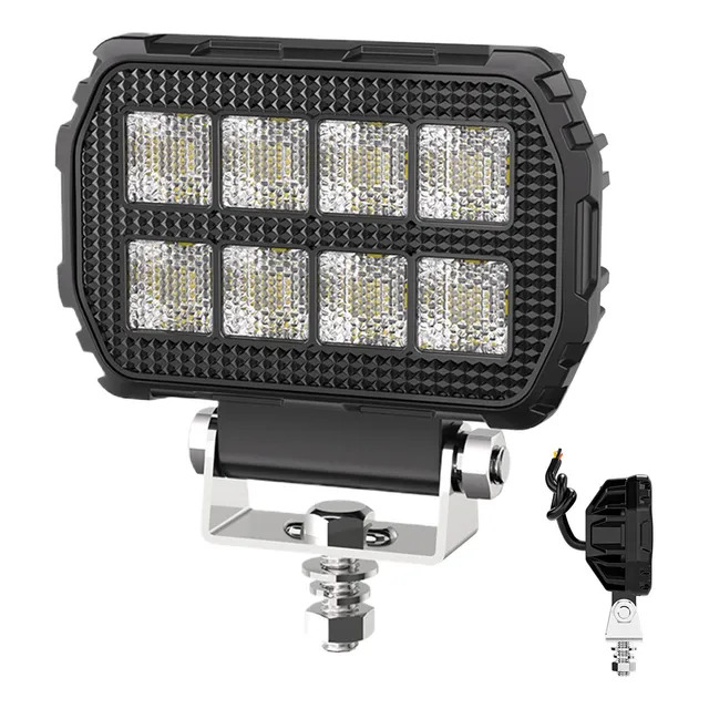 Luz De Trabajo Led Iluminación Cuadrada Offroad Luces De Con