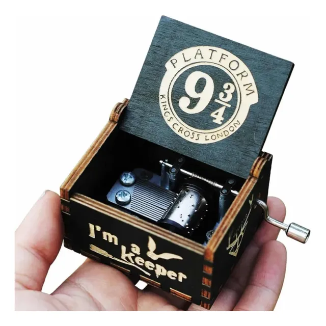 Harry Potter Caja Musical Con Manivela