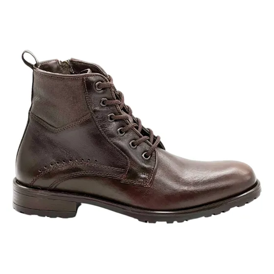 Bota Botin Chelsea Piel Christian Gallery Hombre 4202 Choco