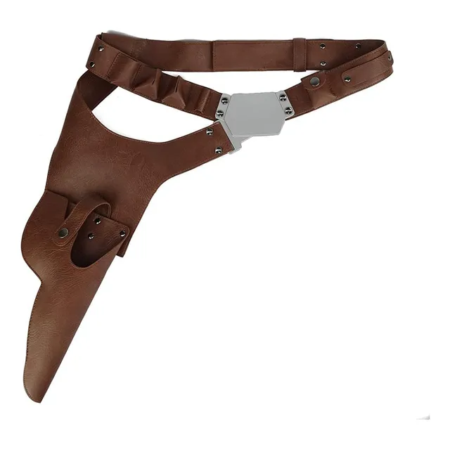 Crazycatcos Han Solo Cinturón Cosplay Accesorios Disfraz Hal