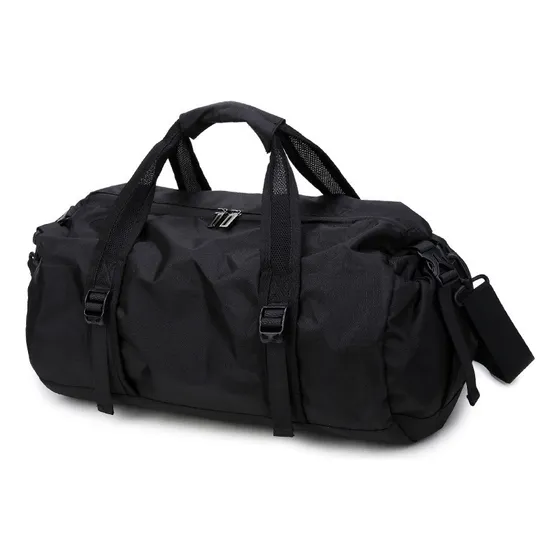 Bolso Deportivo Expansible Plegable Para Gimnasio-viaje Negro