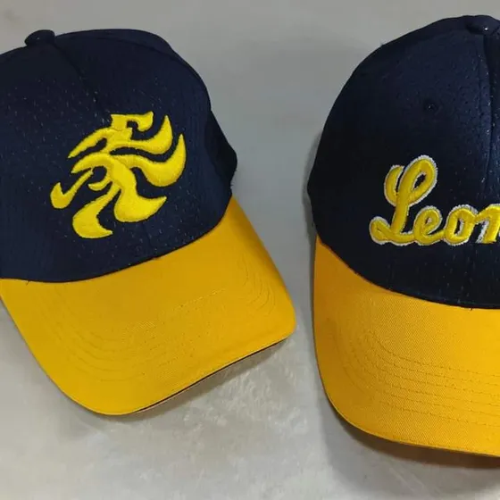 Gorra Con Visera Del Equipo De Beisbol Los Leones De Caracas
