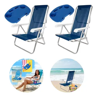 Kit 2 Cadeiras Jardim Praia C/ 2 Mesas PortĂĄtil Porta Objeto Kit 2 Cadeiras Jardim Praia C/ 2 Mesas PortĂĄtil Porta Objeto