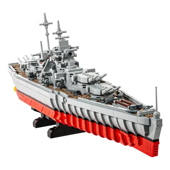 Bloques De Construcción De Barcos De Guerra Clase Bismarck D
