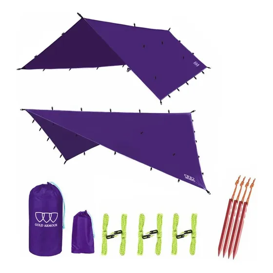 Toldo Gold Armour De Poliester, Ultraligero, 4,48 M X 3,66 M
