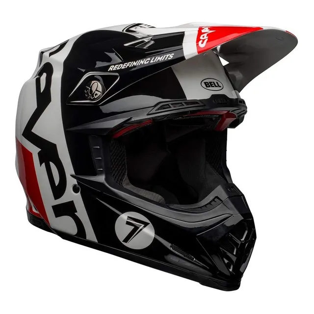 Casco Bell Moto-9 Flex Para Cross/enduro Seven Galaxy