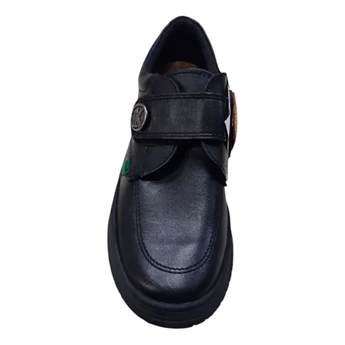 Zapatos Escolar Kickers Cierre Mágico Botón Talla 28-40