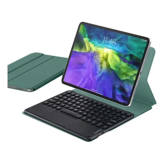 Teclado E Capa De Toque Retrô Para iPad Air4 10.9 2020