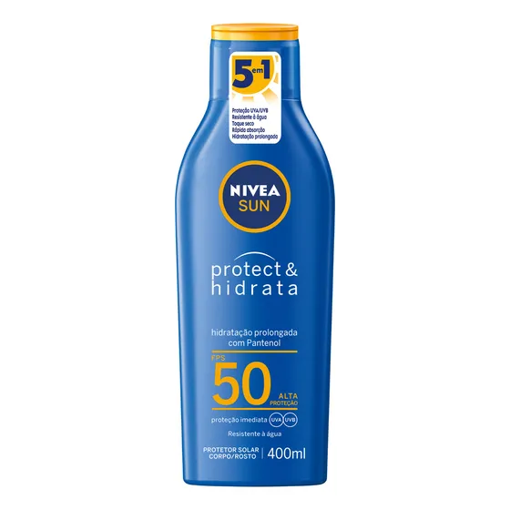 NIVEA Protetor Solar Sun Protect & Hidrata FPS 50 400ml
