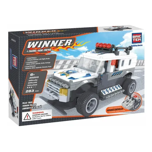 R/c Action- Police Truck Cantidad De Piezas 283