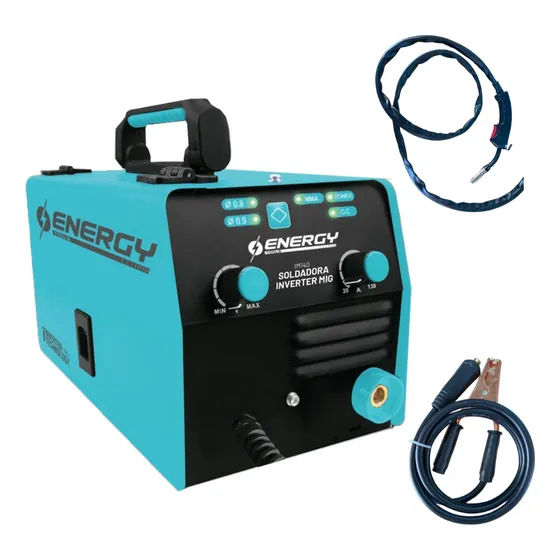 Soldadora Inverter Mig Energy Im140 140a 3.87kw