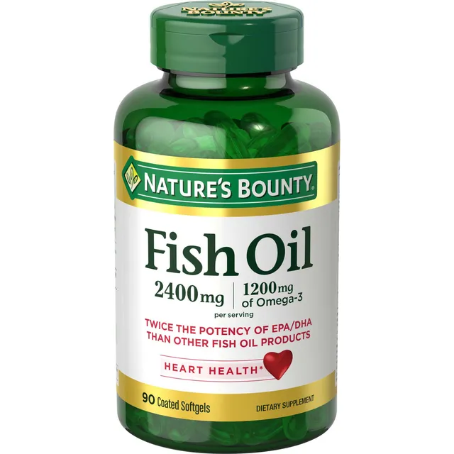Aceite De Pescado, 2400 Mg, Natu - Unidad a $187033