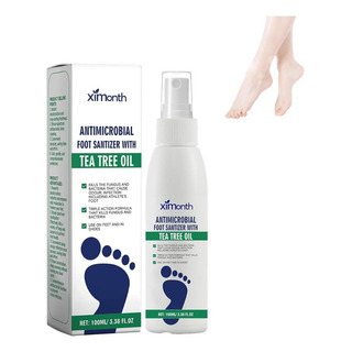 Spray Desinfectante Para Pies Con Aceite De Árbol De Té Spray Desinfectante Para Pies Con Aceite De Árbol De Té