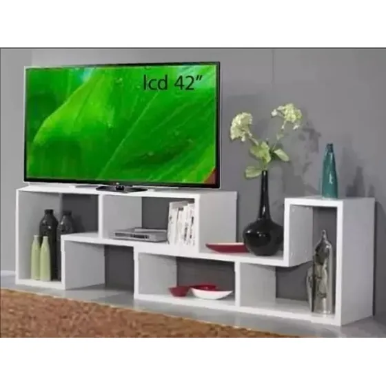 Mesa De Tv Modular Moderna Rack X2 Promocion