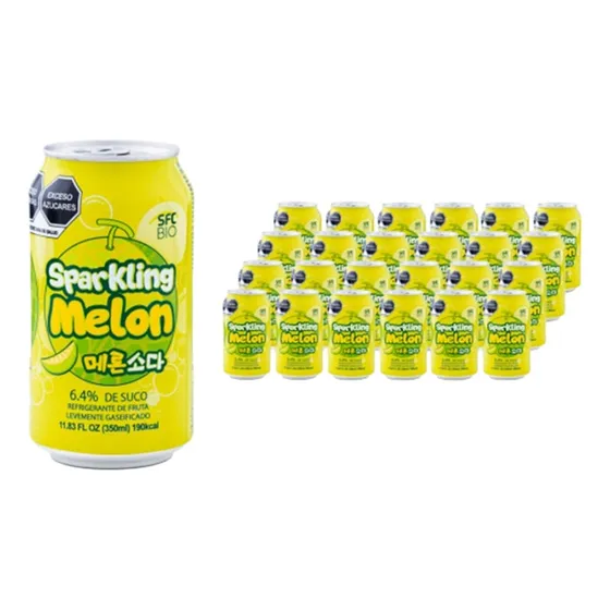 Sfc Bebida De Melón Caja Con 24pzs