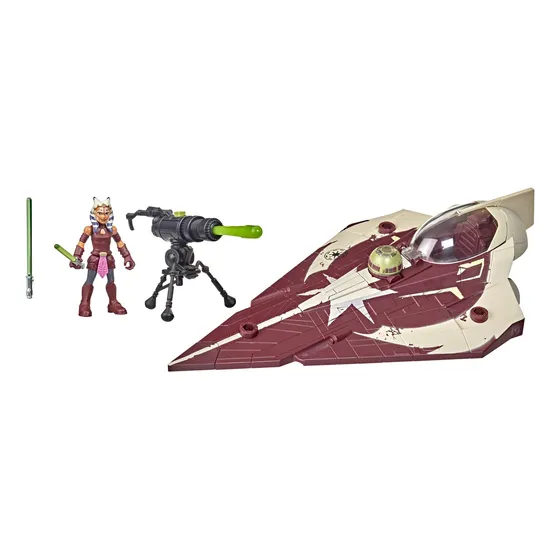 Toy Star Wars Mission Fleet Ahsoka Tano Delta-7 Jedi Starfig